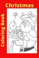 Christmas Coloring Book: Kids for Ages 4-10 B0B9QTKFB4 Book Cover