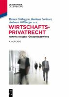 Wirtschaftsprivatrecht: Kompaktwissen F�r Betriebswirte 3110646986 Book Cover