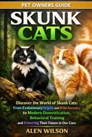 SKUNK CATS: Discover the World of Skunk Cats: From Evolutionary Origins and Wild Ancestry to Modern Domestication, Behavioral Training, Health Management, and Ensuring Their Future in Our Care. B0GHNJFBWS Book Cover