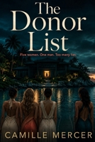 The Donor List: Five women. One man. Too many lies. B0HCZPRMGH Book Cover