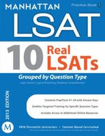 10 Real LSATs Grouped by Question Type 1937707784 Book Cover