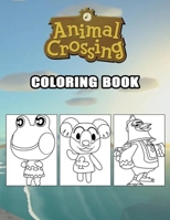 Animal Crossing Coloring Book: Big book animal crossing fans amazing updated images Book Set For Kids. B087SHDHM9 Book Cover