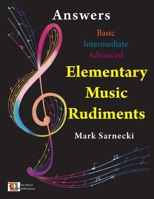 Elementary Music Rudiments Answers 1896499511 Book Cover
