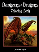 Dungeons & Dragons Coloring Book 0359871569 Book Cover