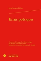 Écrits poétiques 2406167747 Book Cover