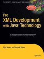 Pro XML Development with Java Technology 1590597060 Book Cover