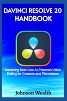 DaVinci Resolve 20 Handbook: Mastering Next-Gen AI-Powered Video Editing for Creators and Filmmakers B0FCM2VXSD Book Cover