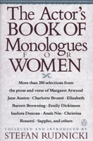 The Actor's Book of Monologues for Women 0140157875 Book Cover