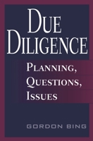 Due Diligence: Planning, Questions, Issues B00RWRBXJQ Book Cover