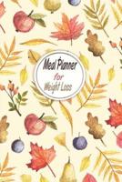 Meal Planner For Weight Loss: Weekly Menu Planner Diary Journal to record your Meal and Shopping List Workbook. Grocery List Diet Slimming Weight ... 1978098049 Book Cover