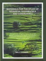Materials for the Study of Aryadeva, Dharmapala and Chandrakirti 8120831128 Book Cover