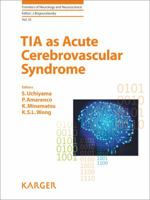 Tia as Acute Cerebrovascular Syndrome 3318024589 Book Cover