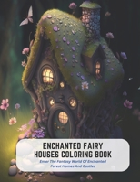 Enchanted Fairy Houses Coloring Book: Enter The Fantasy World Of Enchanted Forest Homes And Castles B0C5KT83B4 Book Cover