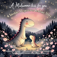 A Midsummer Kiss for You: A Sunshine Stegosaurus Bedtime Story: A magical journey through a starry night filled with sleepy animal friends and family ... Stories for Kids Who Love Animals and Nature) B0FL7G6YGQ Book Cover