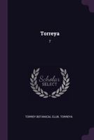 Torreya Volume v.7 1907 1378200500 Book Cover