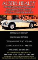 Austin-Healey Owner's Handbook for the Maintenance & Repair of the 6-Cylinder Models 1956-1968 1588500748 Book Cover