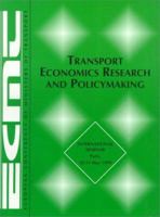 Transport Economics Research and Policymaking 9282112497 Book Cover