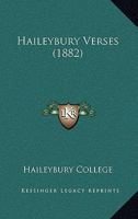 Haileybury Verses 1164663372 Book Cover