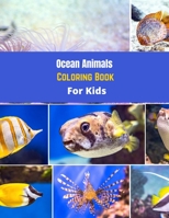 Ocean Animals Coloring Book For Kids: A Coloring Book For Kids. Sea Creatures and Ocean Animals Coloring Book for kids. Set of Ocean Colorful Fishes and Animals. B08TQHTBXQ Book Cover