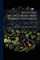 Bollettino dell'Accademia degli Aspiranti Naturalist (Italian Edition) 1024173550 Book Cover