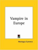 Vampire in Europe: A Critical Edition 0517149893 Book Cover