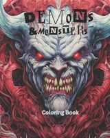 Demons and Monsters: Coloring book B0CHLC7TX1 Book Cover