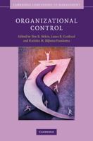 Organizational Control 0521731976 Book Cover