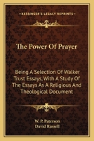 The Power of Prayer 1346269505 Book Cover