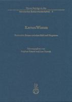 Kartenwissen: Territoriale Raume Zwischen Bild Und Diagramm 3895008168 Book Cover