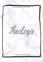 Theologie Studentenkalender 2019-2020: Semesterplaner & praktischer Organizer für den Alltag 1689069783 Book Cover