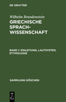 Einleitung, Lautsystem, Etymologie 3111017362 Book Cover