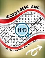 Words Seek And Find Puzzle Books Pocket Size: Brain Games Variety Puzzles For Mental Strength, Go Games Super Colossal Book Of Word Search 365 Great ... Challenges Brain Games For Memory Impaired B08T89NTN4 Book Cover