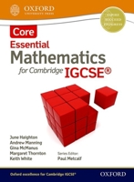Mathematics for Igcse. Core Student Book 1408516500 Book Cover