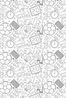 Soccer Pattern Goal Score Stadium Champion 17: Graph Paper 5x5 Notebook for Soccer or Ball Sports Lovers 1099461804 Book Cover