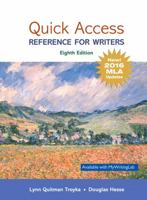 Quick Access, Reference for Writers (MyCompLab Series) 0130225622 Book Cover