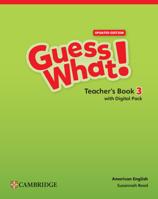Guess What! American English Level 3 Teacher's Book with Teacher's Digital Pack Updated 1009799045 Book Cover