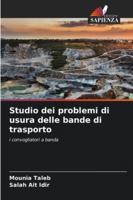 Studio dei problemi di usura delle bande di trasporto: i convogliatori a banda (Italian Edition) 6203898198 Book Cover
