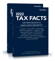 2022 Tax Facts on Insurance & Employee Benefits (Volumes 1 & 2) 1954096305 Book Cover