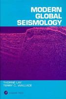 Modern Global Seismology 012732870X Book Cover