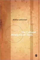 The Cultural Analysis of Texts 0761965513 Book Cover