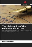 The philosophy of the gallant-style lecture 6209708226 Book Cover