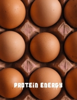 Protein Energy: A 12 month Habit Tracker. Allowing you to build positive habits, which will produce beneficial results. 1704983827 Book Cover