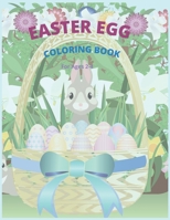 Easter Egg Coloring Book: For Ages 2-4 B08WZBYX8V Book Cover