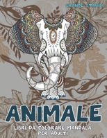 Libri da colorare Mandala per adulti - Grande stampa - Animale B08T488119 Book Cover