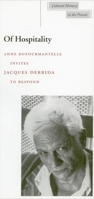 De l'hospitalité : Anne Dufourmantelle invite Jacques Derrida à répondre 0804734062 Book Cover