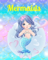 Mermaids: Coloring book - Coloring mermaids B08K3YHV8P Book Cover