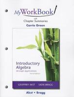 MyWorkBook with Chapter Summaries for Introductory Algebra through Applications 0321759281 Book Cover
