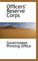 Officers' Reserve Corps 1298750997 Book Cover