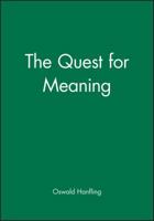 The Quest for Meaning 0631153330 Book Cover