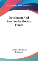 Revolution and Reaction in Modern France 0526040122 Book Cover